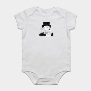 Sim as Scrooge Baby Bodysuit